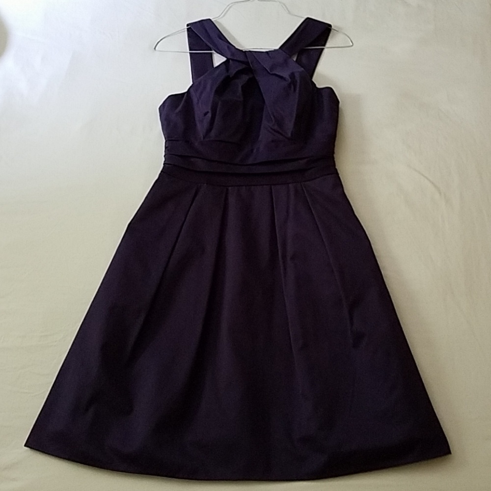 David's Bridal Dress Plum 2